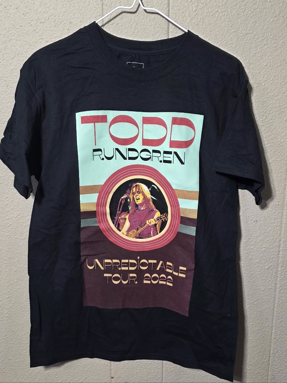 Nwot Men's Todd Rundgren Unpredictable Tour 2022 T-shirt Sz M (Lot 1)